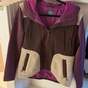 COPY - Title Nine Part Fleece Hooded Jacket Med